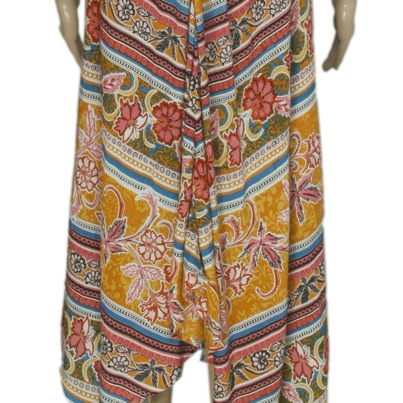 Old Khaki TALULAH DRESS Floral Printed Midi New S - Picture 7 of 7